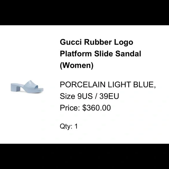 GUCCI slides - Picture 3 of 5
